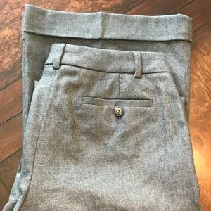 Burberry London grey, wool, wide leg pant